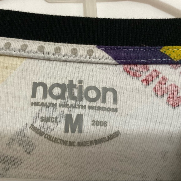 Parish Nation Health Wealth Wisdom men’s graphic tee and short set men’s size m. - Picture 4 of 6